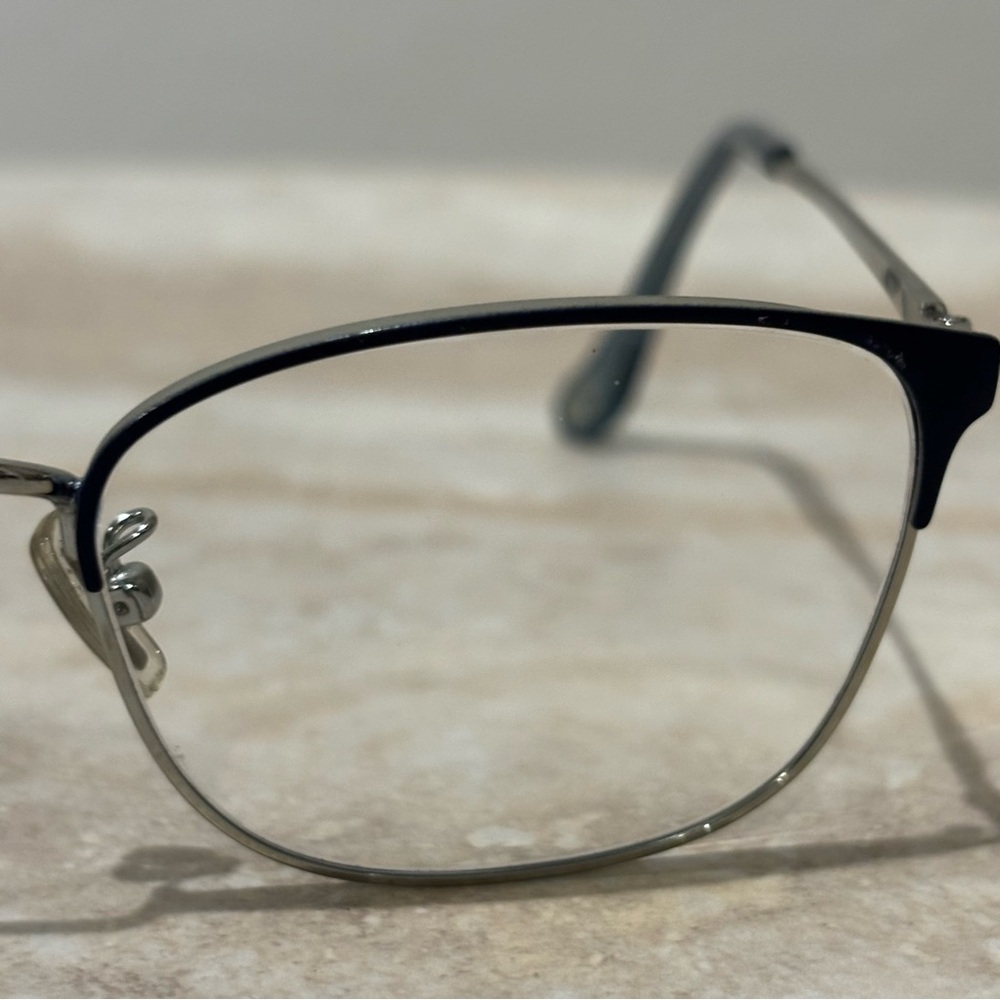 Coach HC5135 metal rounded squared half rimmed women’s eyeglasses - Picture 4 of 10